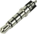 SP-3544, Phone Connectors audio plug 3.5mm 4conductor Cable mnt