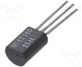 NTE2366, Транзистор: PNP, биполярный, 300В, 0,1А, 1Вт, TO92