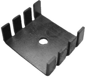 ATS-PCB1018, Heat Sinks BGA Heat Sink, Board Level Stamped, No TIM, Black, TO220, 22.9x25.4x9.5mm LxWxH