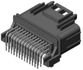 MX23A18NF2, Automotive Connectors 18P Reverse Pin Header