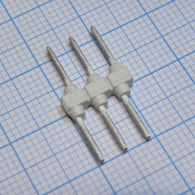 DG027-4.0-03P-19-00A(H), Перемычка (штыри) . шаг 4.00 мм, для соед. клеммников DG2002-4.0