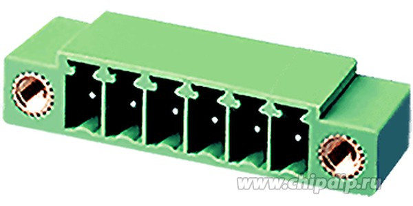ECH381RM-03P, Колодка клеммная (розетка) на плату 3 контакт(ов) шаг 3.81 мм 300В 8А ECH381RM-03P, Колодка клеммная (розетка) на плату 3 контакт(ов) шаг 3.81 мм 300В 8А