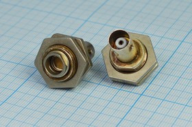 Высокочастотное гнездо СР50-32ПВ; №14802 СР50- 32ПВ\пан гайка\М16\B9,5\[розетка]