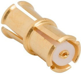 SMP-FSBA-739, Conn SMP Adapter 0Hz to 26.5GHz 50Ohm ST PL/PL Gold Over Nickel