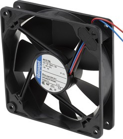 4412FGL, 4400 F Series Axial Fan, 12 V dc, DC Operation, 94m³/h, 1.3W, 108mA Max, 119 x 119 x 25mm