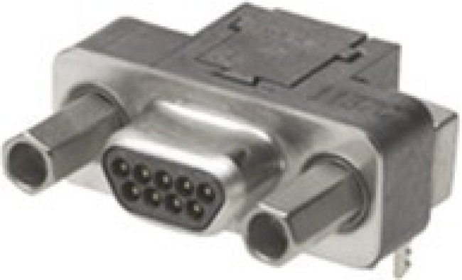 0836119006, D-Sub Micro-D Connectors MICRO-D PLG 9P RA W/JACKPOST