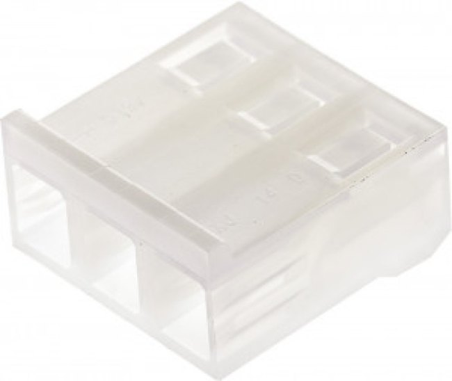 0010013036, Conn Housing RCP 3 POS 5.08mm Crimp ST Cable Mount Natural SPOX™ Bag