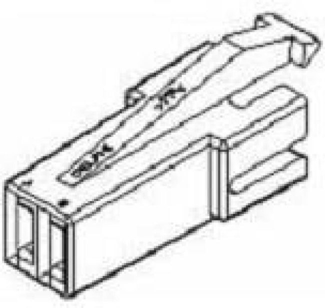 08911772, Automotive Connectors 2P FEM BLK CONN PK-CON I 40 AMPS