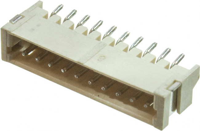 L-KLS1-XL1-1.50-10-RM, 1.5мм SMT вилка на плату угл.10 контактов(аналог S10B-ZR-SM4A)