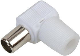 PSG08527, Разъем РЧ / Коаксиальный, TV Коаксиальный, Прямоугольный Штекер, Винт, RG6