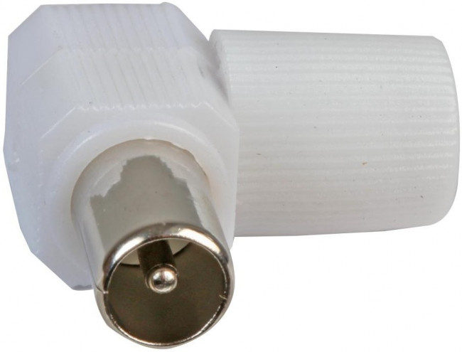 PSG08527, Разъем РЧ / Коаксиальный, TV Коаксиальный, Прямоугольный Штекер, Винт, RG6