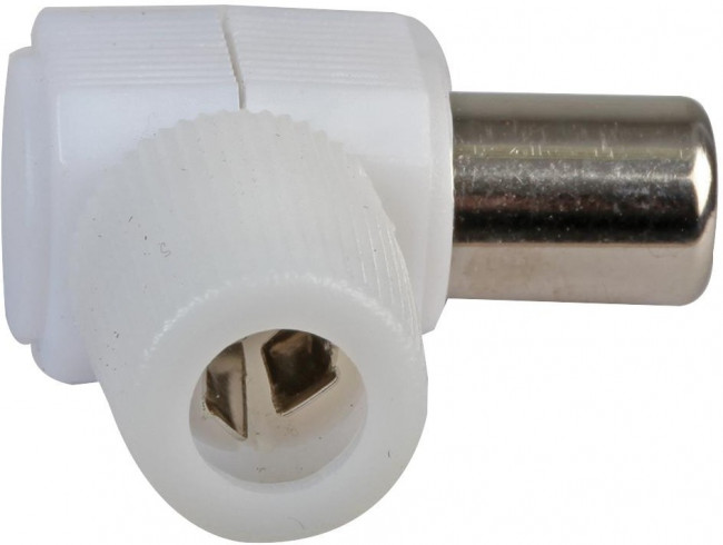 PSG08527, Разъем РЧ / Коаксиальный, TV Коаксиальный, Прямоугольный Штекер, Винт, RG6