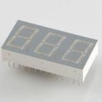 LDT-C512RI, Display Segmented Panel 3DIGIT 24LED Green CC 28-Pin DIP Module