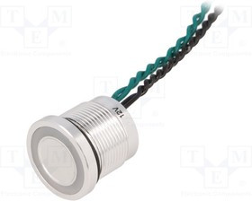 PS193P10Y01G12L, Переключатель: пьезоэлектрический, Пол: 2, SPST-NO, 0,2A/24ВAC