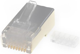 0449150011, Вилка, RJ45, 44915, PIN 8, Кат 6, экранированный, позолота