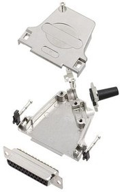 6355-0046-13, DB-25 Socket D-Sub Connector Kit, Zinc