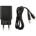 Блок питания (сетевой адаптер) VIXION L7i 2xUSB, 2.1A с кабелем Lightning 1м (черный)