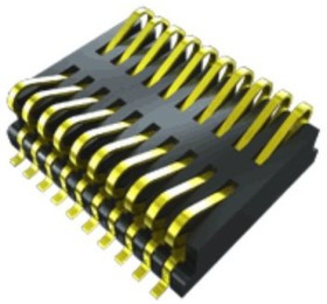 FSI-120-03-G-D-M-AB-K-TR, FSI Series Straight Surface Mount PCB Socket, 40-Contact, 2-Row, 1mm Pitch, Solder Termination FSI-120-03-G-D-M-AB-K-TR, FSI Series Straight Surface Mount PCB Socket, 40-Contact, 2-Row, 1mm Pitch, Solder Termination