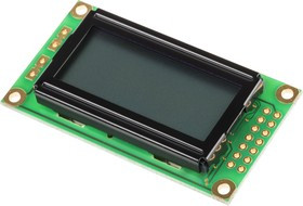 PC0802ARS-A, PC0802ARS-A Alphanumeric LCD Display, 2 Rows by 8 Characters, Reflective PC0802ARS-A, PC0802ARS-A Alphanumeric LCD Display, 2 Rows by 8 Characters, Reflective