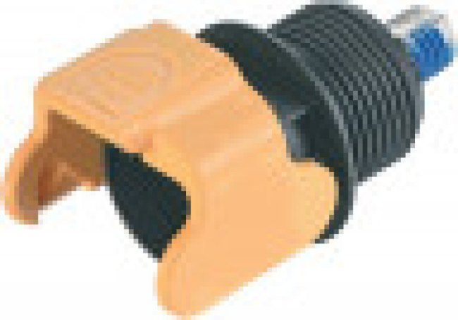 09930010125, Heavy Duty Power Connectors Han S Screw Mount Housing black M20 w/ male contact M8 w/ Tuflok protection