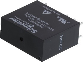 976XAX97H-120A, POWER RELAY, SPDT, 120VAC, 12A, THT