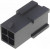 43020-0401, Корпус разъема, двухрядный, Серия Micro-Fit 3.0, Штекер, 4 вывод(-ов), 3 мм