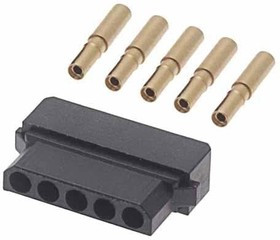 M80-8990505, Power to the Board 5 SIL F/CRMP CONN SELL X 10