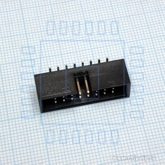 DS1013-16MSIXA-B, (BH-16SMD, IDC-16M SMD), Вилка на плату, SMD монтаж 16pin(2x8), шаг 2.54мм DS1013-16MSIXA-B, (BH-16SMD, IDC-16M SMD), Вилка на плату, SMD монтаж 16pin(2x8), шаг 2.54мм