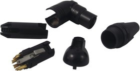 NC5FRX-B, Аудио разъем XLR, 5 контакт(-ов), Гнездо, Монтаж на Кабель, Контакты с Покрытием из Серебр NC5FRX-B, Аудио разъем XLR, 5 контакт(-ов), Гнездо, Монтаж на Кабель, Контакты с Покрытием из Серебр