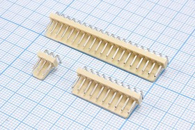 Штекер питания угловой, W1, однорядный, 20 контактов, шаг 2.5, на плату, W1-20R; №2170 штек пит W1\1x20\P2,5\ плат\угл\W1-20R