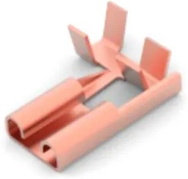 180464-4, Terminals 250 FASTON,FLAG, REC.,14-17AWG, PB