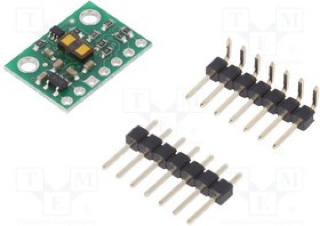 POLOLU-3415, Датчик: расстояния, лазерный, 2,6-5,5ВDC, I2C, IC: VL53L1X