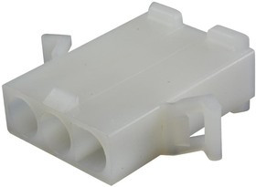 19-09-2037, Корпус разъема, Standard.093" 3191, Штекер, 3 вывод(-ов), 6.7 мм