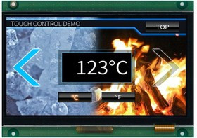 GT800X480A-1303P, Дисплей: TFT, 7", 800x480, Подсвет: LED, Размер окна: 145x85,92мм GT800X480A-1303P, Дисплей: TFT, 7", 800x480, Подсвет: LED, Размер окна: 145x85,92мм