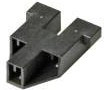 2825082-2, Terminals 3POS 3CIRCUIT 2.29MM RECEPTACLE BLACK