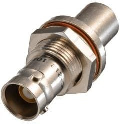 BJ79C-204, RF Connectors / Coaxial Connectors TRB BLKD Jack STR Full CRMP 3-lug