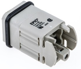 10431000, Heavy Duty Power Connector Insert, 10A, Male, H-A Series, 4 Contacts