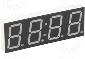 KW4-804CVB, Дисплей: LED, 7-сегментный, 20,4мм, 0,8", II.зн: 4, красный, катод KW4-804CVB, Дисплей: LED, 7-сегментный, 20,4мм, 0,8", II.зн: 4, красный, катод
