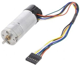 4842, Двигатель: DC, с энкодером, с редуктором, HP, 12ВDC, 5,6А, 9,68: 1