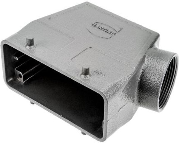 09300160521, Heavy Duty Power Connectors HAN 16B PG29 SIDE METAL HOOD