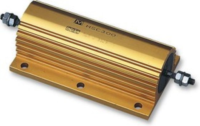 AX300WR-1R, Резистор: проволочный, с радиатором, винтами, 1Ом, 300Вт, ±5%