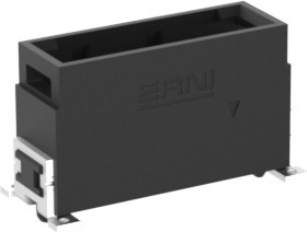 384462 / 384462-E, MaxiBridge Series Surface Mount PCB Header, 4 Contact(s), 2.54mm Pitch, 1 Row(s) 384462 / 384462-E, MaxiBridge Series Surface Mount PCB Header, 4 Contact(s), 2.54mm Pitch, 1 Row(s)