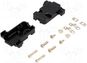 DSC-209-B, Корпус для разъемов D-Sub, D-Sub HD 15pin,D-sub 9pin, прямой