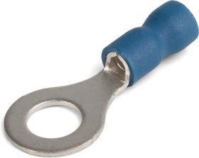 НКИ 2.5-6, Наконечник кольцевой изолированный синий 1.0-2.5 мм² НКИ 2.5-6, Наконечник кольцевой изолированный синий 1.0-2.5 мм²