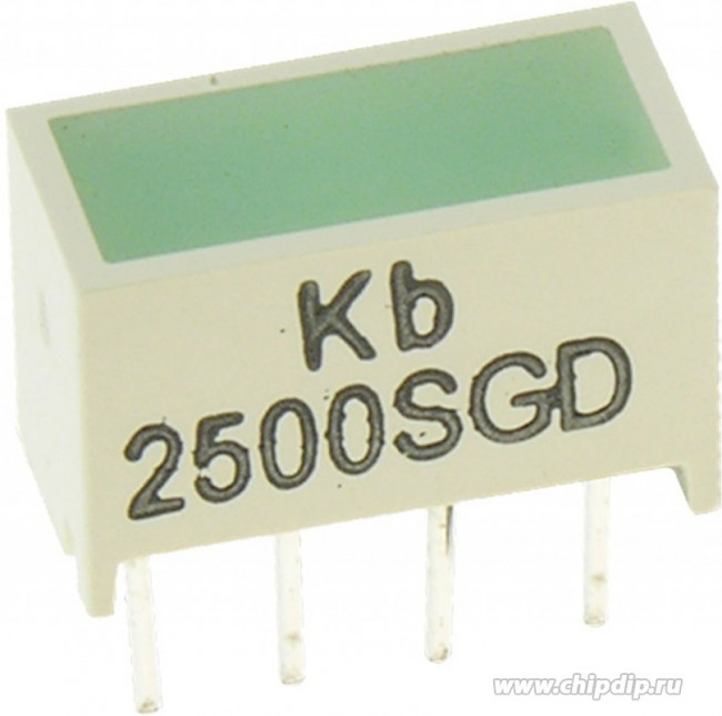 KB2500SGD, LED Bars & Arrays GREEN LED BAR DIFF KB2500SGD, LED Bars & Arrays GREEN LED BAR DIFF