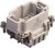 T2040064101-000, Разъем для тяжелых условий, HE, Insert, 6+PE Контактов, Штекер T2040064101-000, Разъем для тяжелых условий, HE, Insert, 6+PE Контактов, Штекер