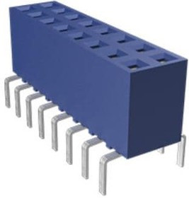 89891-413LF, Board to Board &amp; Mezzanine Connectors 26P DR PCB MNT RECPT 2.54 mm x 5.08 mm