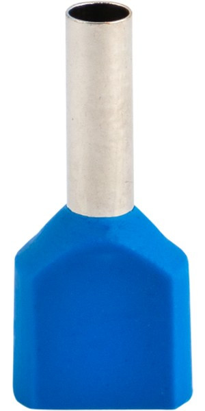 Наконечник штыревой втулочный изол. НШвИ(2) 2.5-10 (уп.50шт) EKF nhvi2-2.5-10