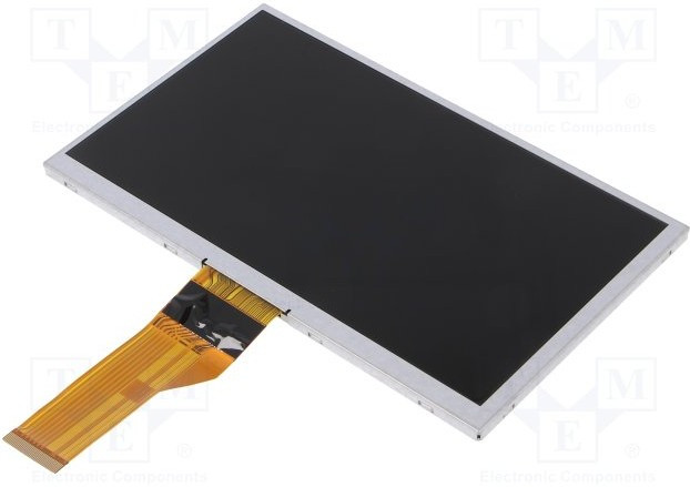RFH700U-AIW-LNN, Дисплей: TFT, 7", 1024x600, Подсвет: LED, Разм: 164,9x100x4,8мм