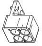 1996883-4, Conn Accessories, SMPM 50Ohm Screw RA Panel Mount PL VITA 67.1
